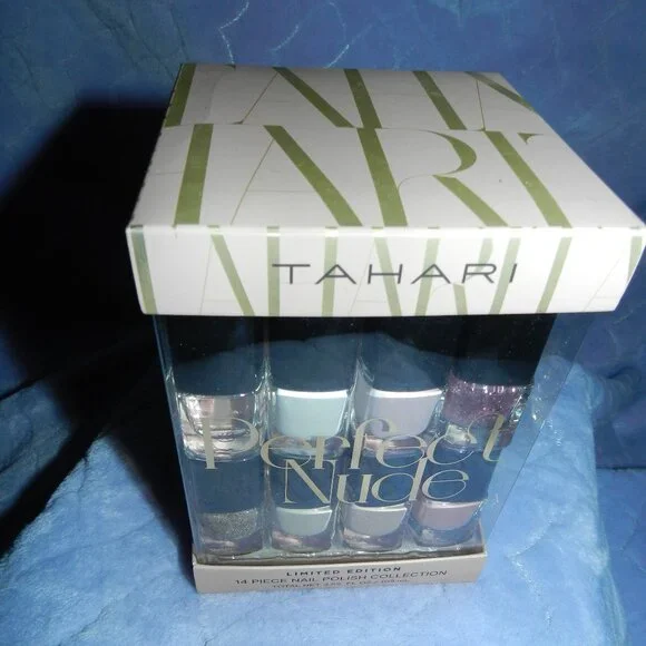 Tahari Perfect Nude 14 Pc Nail Polish Limited addition Collection set🆕🏃🏻💨⚡🚚 - Picture 4 of 16